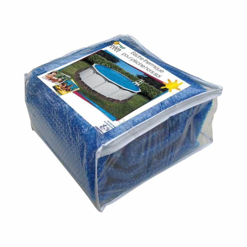 Bâche à bulle GARDEN LEISURE - à bulles - Ovale 9,14X4,57M - 8000 BT 180 23