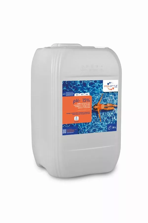 PH Minus 15% bidon 20L P/28 POOLSTYLE - PSL-500-0008