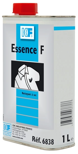  Nettoyant à sec. Dégraissant des métaux - Essence F - KF  - Bouteille 1L - 6838