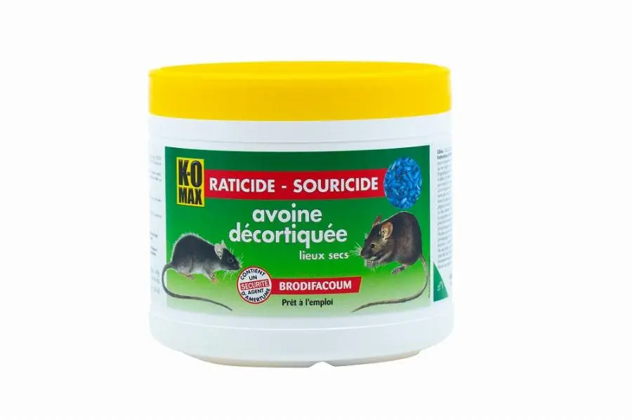 Raticide souricide Avoine K-OMAX 140 gr - XA140