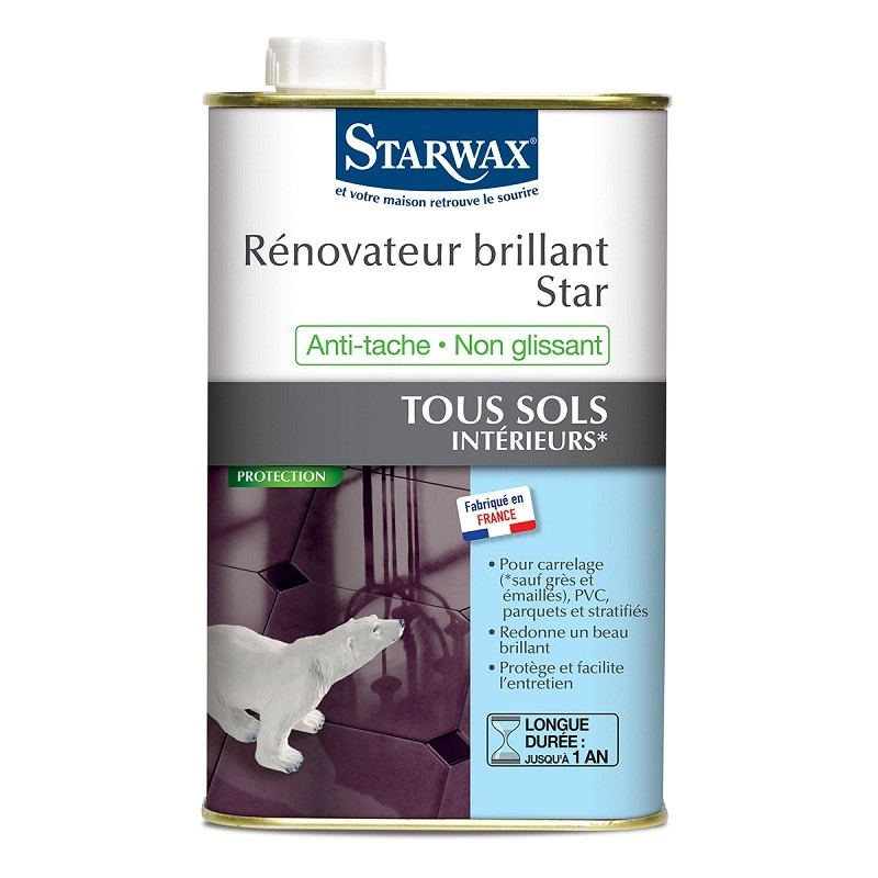 Rénovateur brillant STARWAX Longue durée - 1L - 292