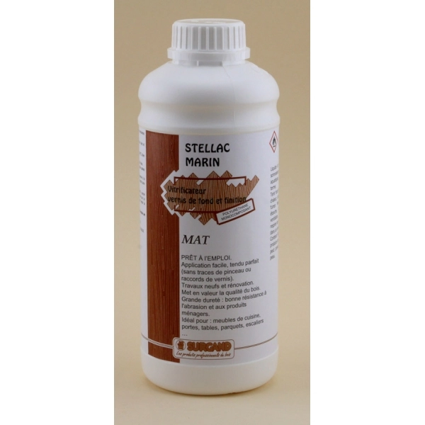 Vernis polyuréthane Stellac 1L mat SURGAND - SU00217