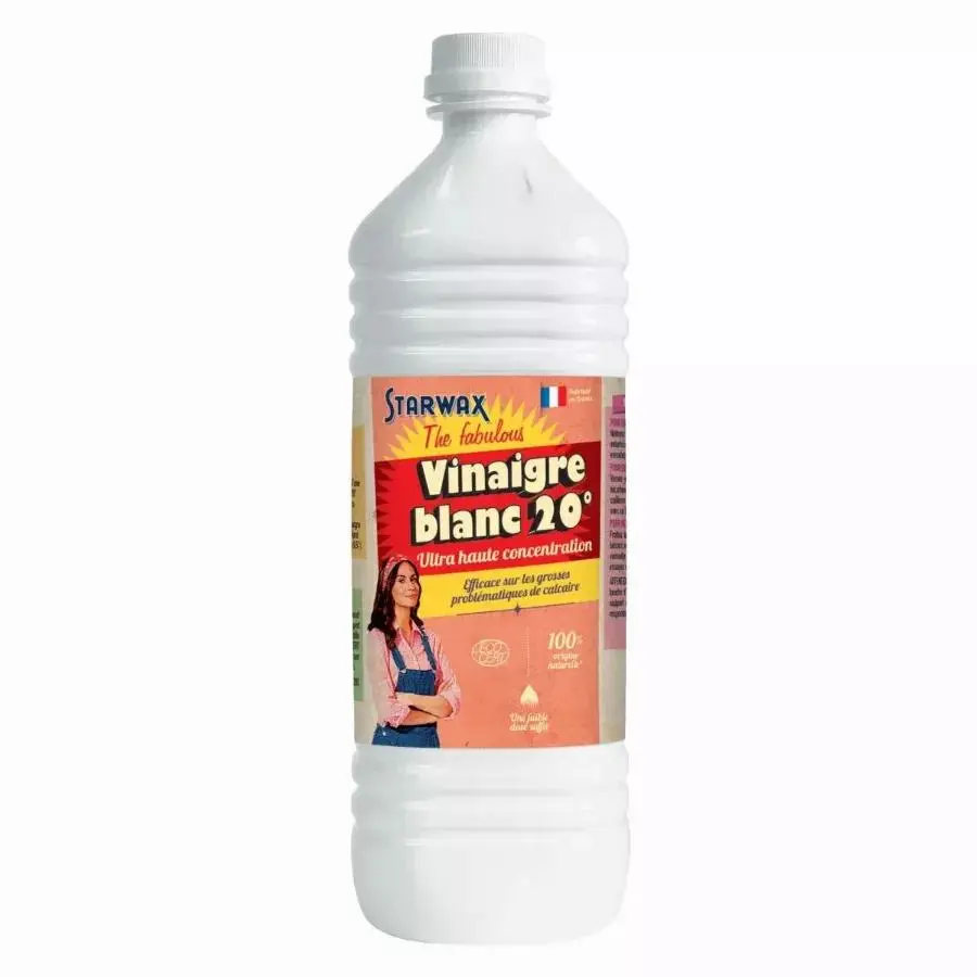 Vinaigre blanc ménager 20° STARWAX - 21070