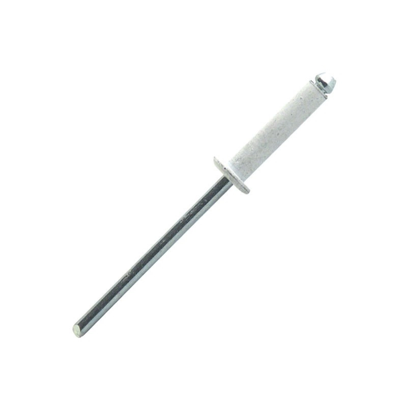 Boite 500 Rivets standard alu SCELL-IT Tête plate - RAL9003 Blanc - Ø3.2X10 mm - ABD3210