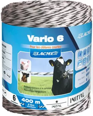 Fil vario 6, 6 Conducteurs, Bobine 400 m - Lacmé - 630900