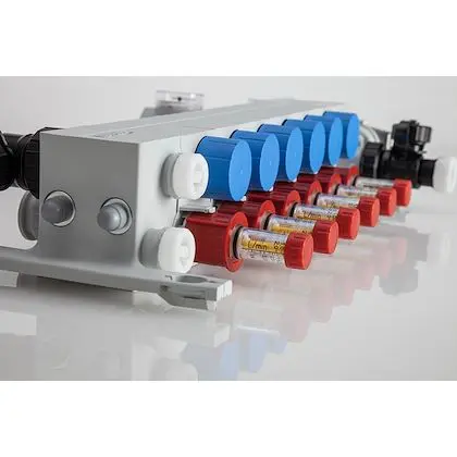 Collecteur compact REHAU 15 circuits - 14708301001