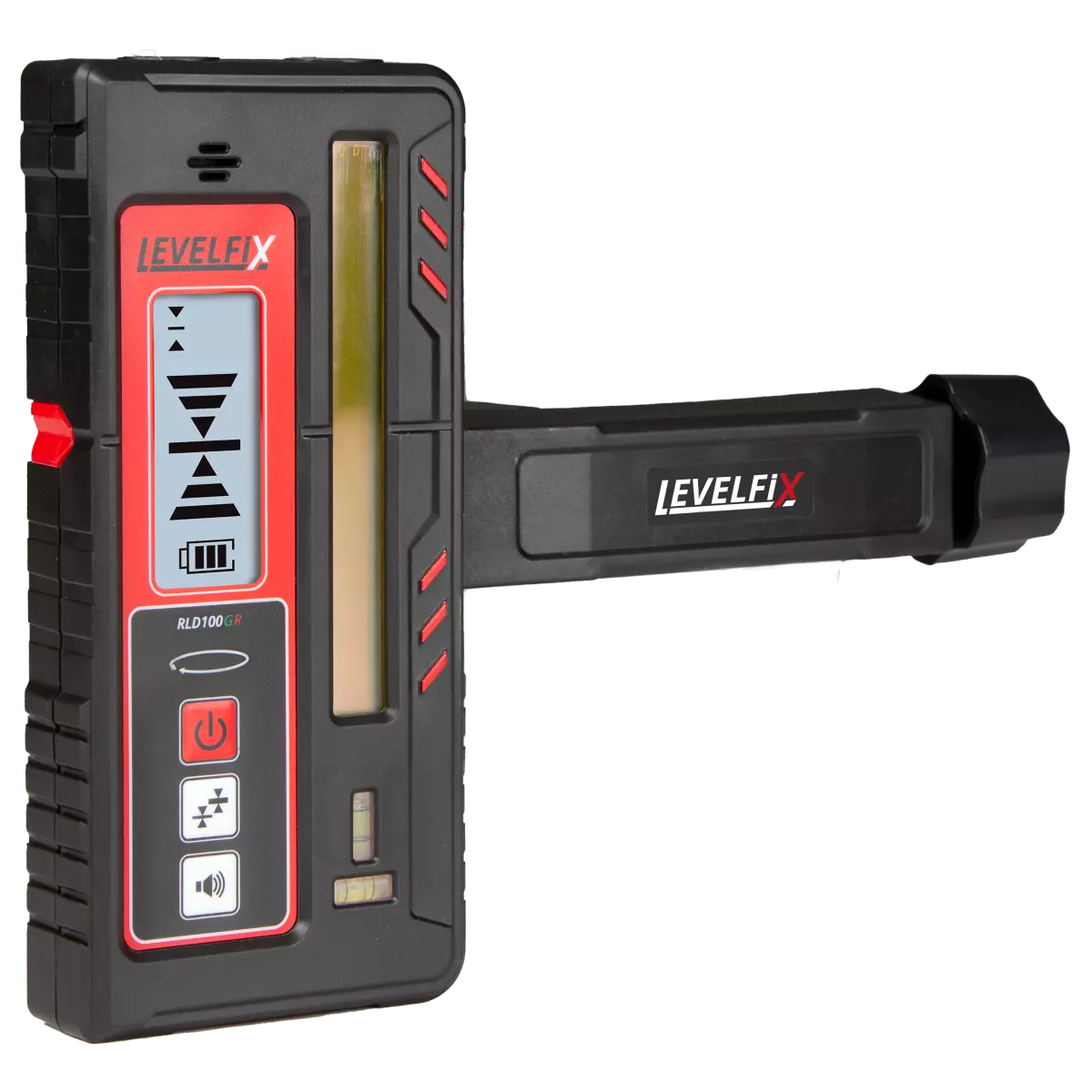 Levelfix RLD100GR Récepteurs manuel pour lasers rotatifs Vert/Rouge - NETIM - 554194