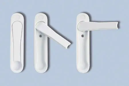 Poignée pop up ROTO pour coulissant simple hauteur 8 mm - 570810