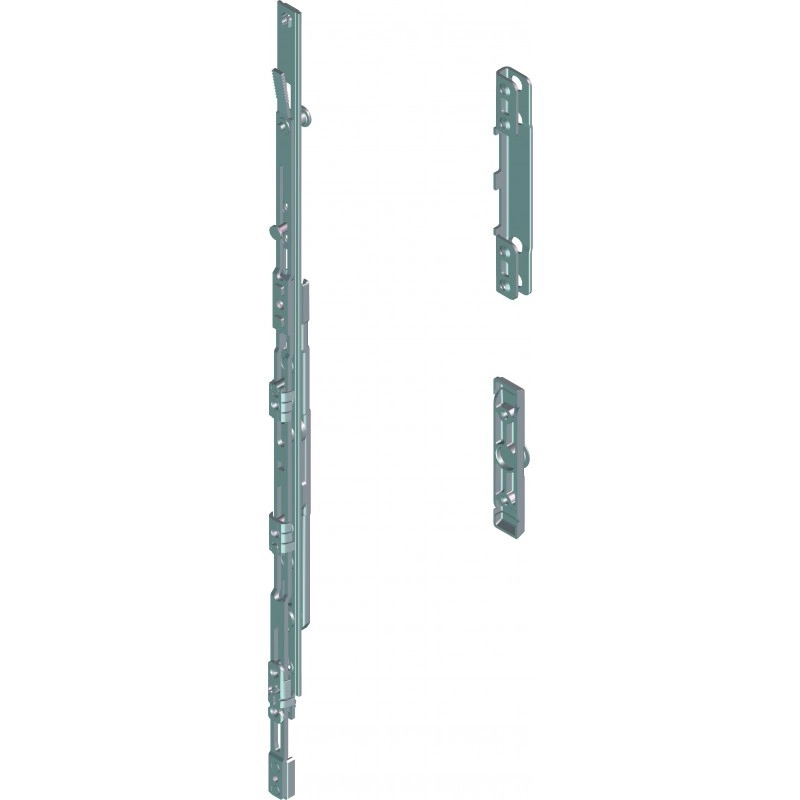 Boite de base oscillo-battant bois cintre/trapèze 12/20-9 ROTO - 1 galet par vantail - 245691