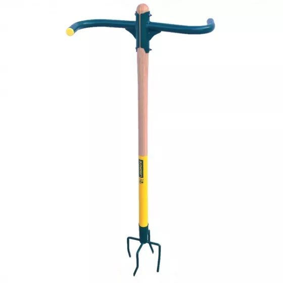 Rotogrif 4 dents verte pefc 100% - LEBORGNE - 320040