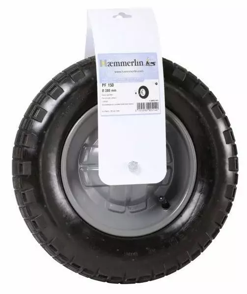 Roue gonflée standard PF 150 avec bande d'accrochage HAEMMERLIN - 309051401