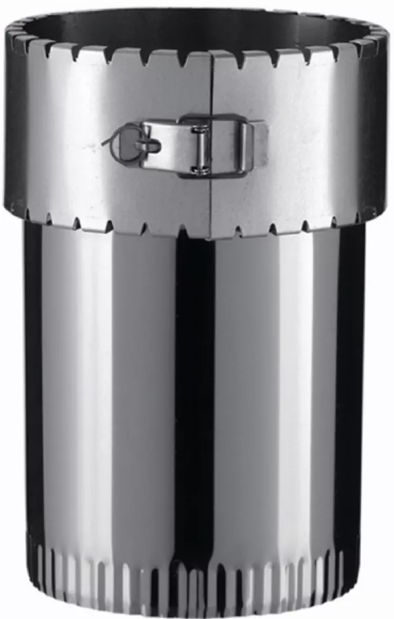 Raccord flexible émaillé Ø150/150 POUJOULAT RF 150/150 EM - 45150147                 