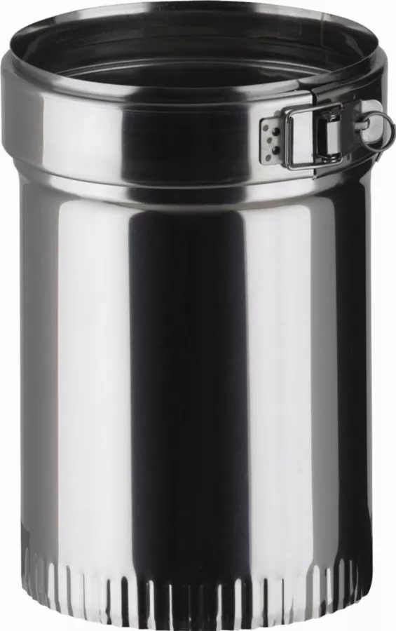 Raccord Inox émaillé Ø180/180 POUJOULAT RC 180/180 EM - 45180250             