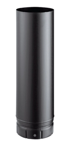 Tuyau émaillé noir mat 500 Ø150 L.500-150 ENM POUJOULAT - 56150904      