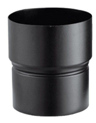 Réduction Ø150 émaillé Noir RD150F139BU ENM POUJOULAT - 56150978         