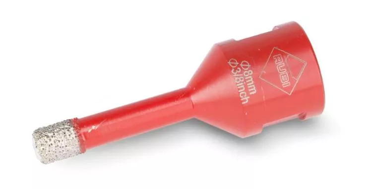 Trépan DRYGRES sur meuleuse RUBI