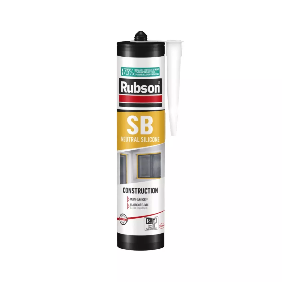 Mastic silicone neutre bâtiment RUBSON - 26104