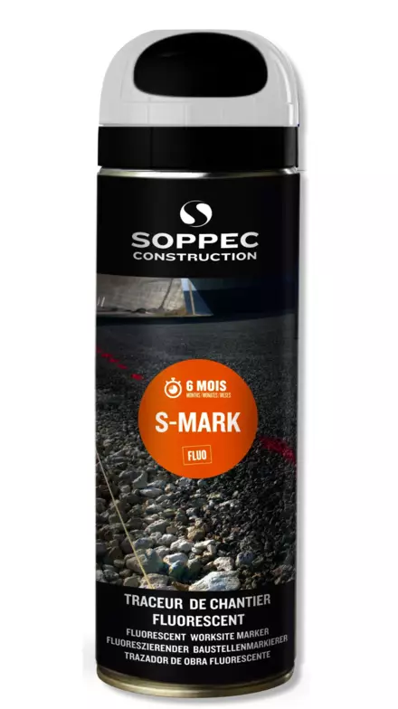 Traceur de chantier S Mark blanc - SOPPEC - 141900O