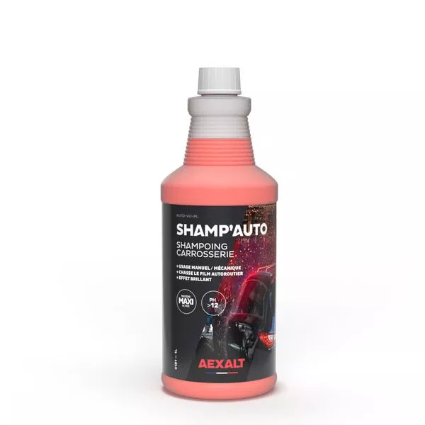 Shampoing sans rinçage, Shamp auto sans eau, 1L - AEXALT -  S184