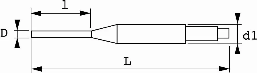 Chasse-goupilles court SAM - 7-CA