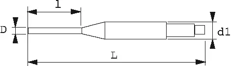 Chasse-goupilles élastique SAM - 7-E-A