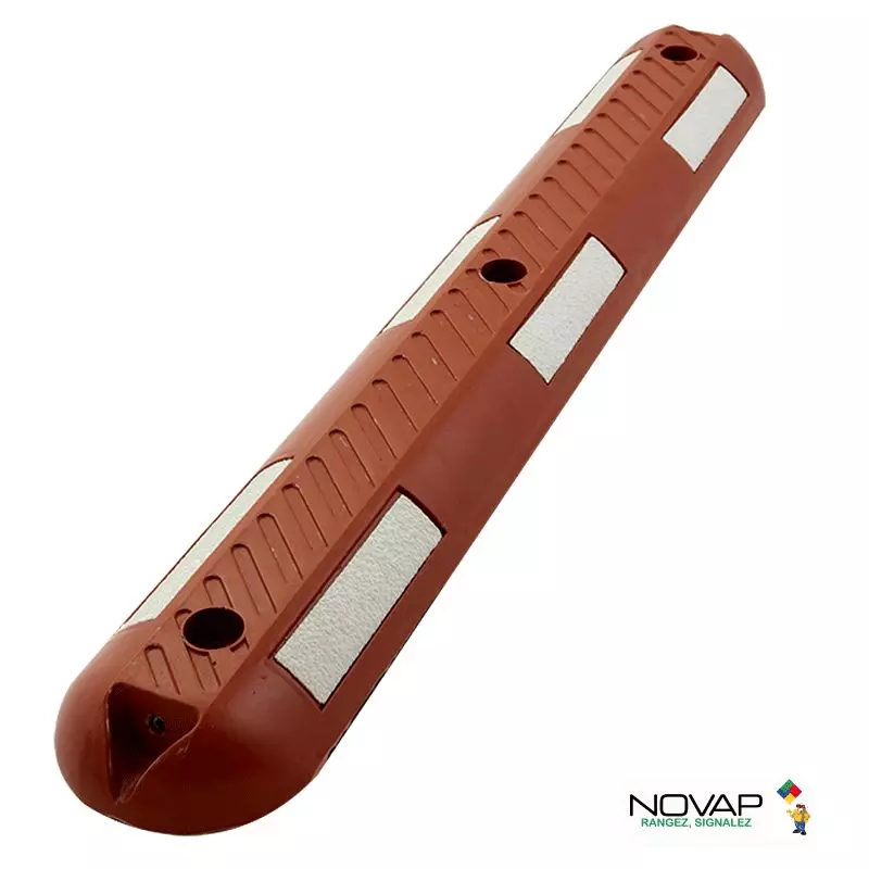 Séparateur de voie Rouge / Blanc - 1000 x 150 x 50 mm - NOVAP - 6101437