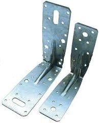 Équerre mixte d’assemblage avec renfort WAELBERS - E9 - 150x150x60mm - Épais. 2.5mm - 4924.11