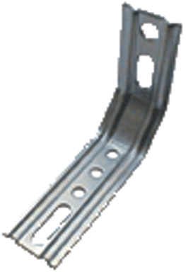 Équerre 3 pans de menuiserie PVC WAELBERS - 75 x 70 mm - Épais.2 mm - 470221.13