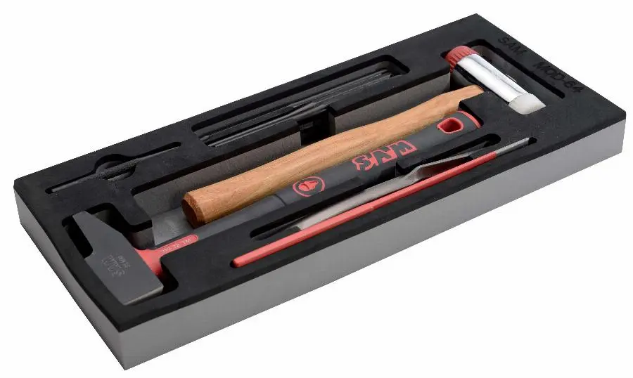 Module mousse 1/3 de 10 outils à frapper SAM - M110MM