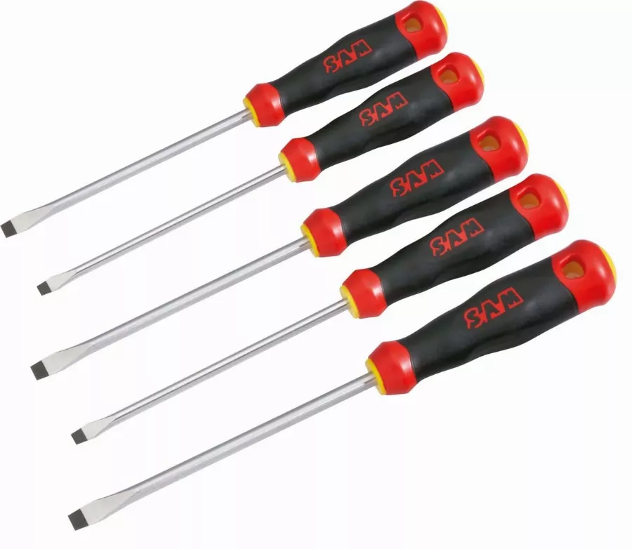 Jeu de 5 tournevis s1 fente SAM - TMJ5