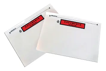 Pochette adhésive imprimée ANTALIS - 220 x 160 mm - 1000 pièces - 400987