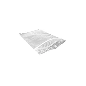 Sachets plastiques zip transparents 1000 pièces 100x165mm CBS sans impression - 150 microns