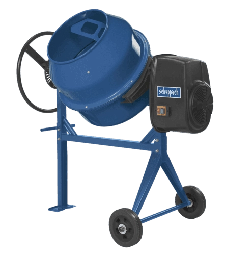 Bétonnière MIX160 SCHEPPACH - 230V 50Hz 650W 160L - 5908405901