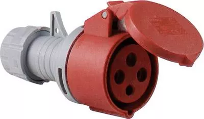 Fiche femelle CEE - 32 A - 4 pôles - 400 V - 60576