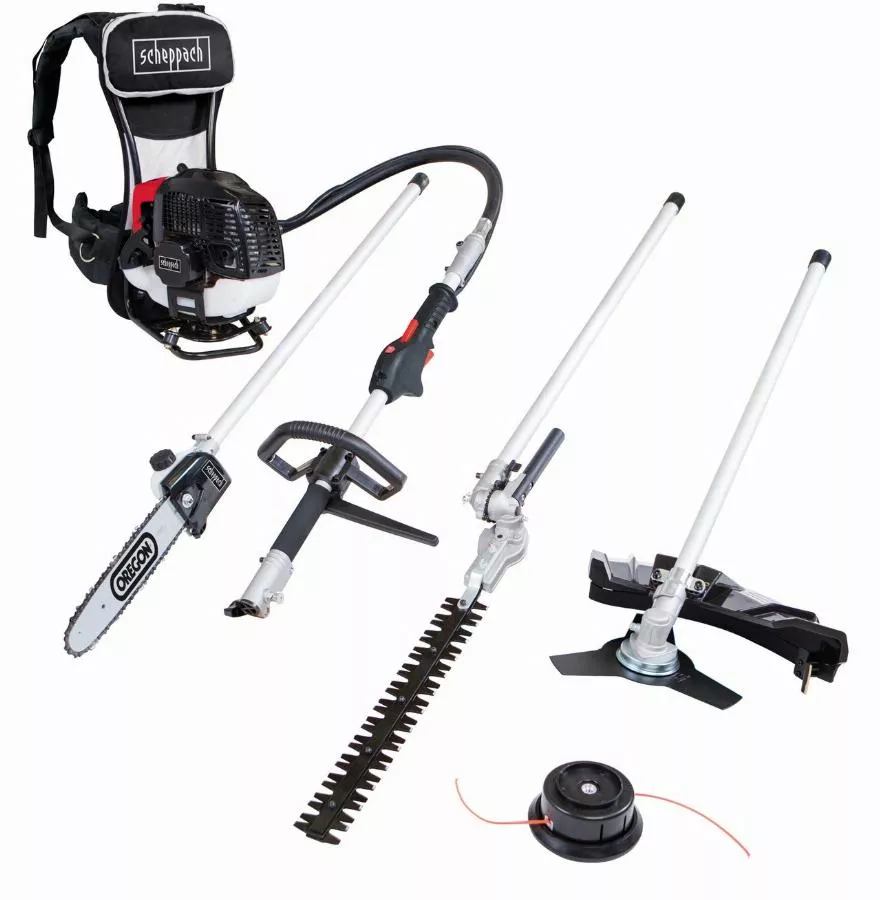 Outil multi fonctions 4en1 52cm³ à dos MFH5300-4BP - SCHEPPACH - 5904805904