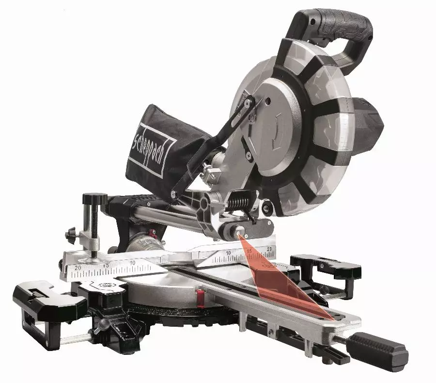 Scie à onglet SAR254-90ATG - 2200 W Ø 254 mm -  SCHEPPACH - Black édition - 58012149953