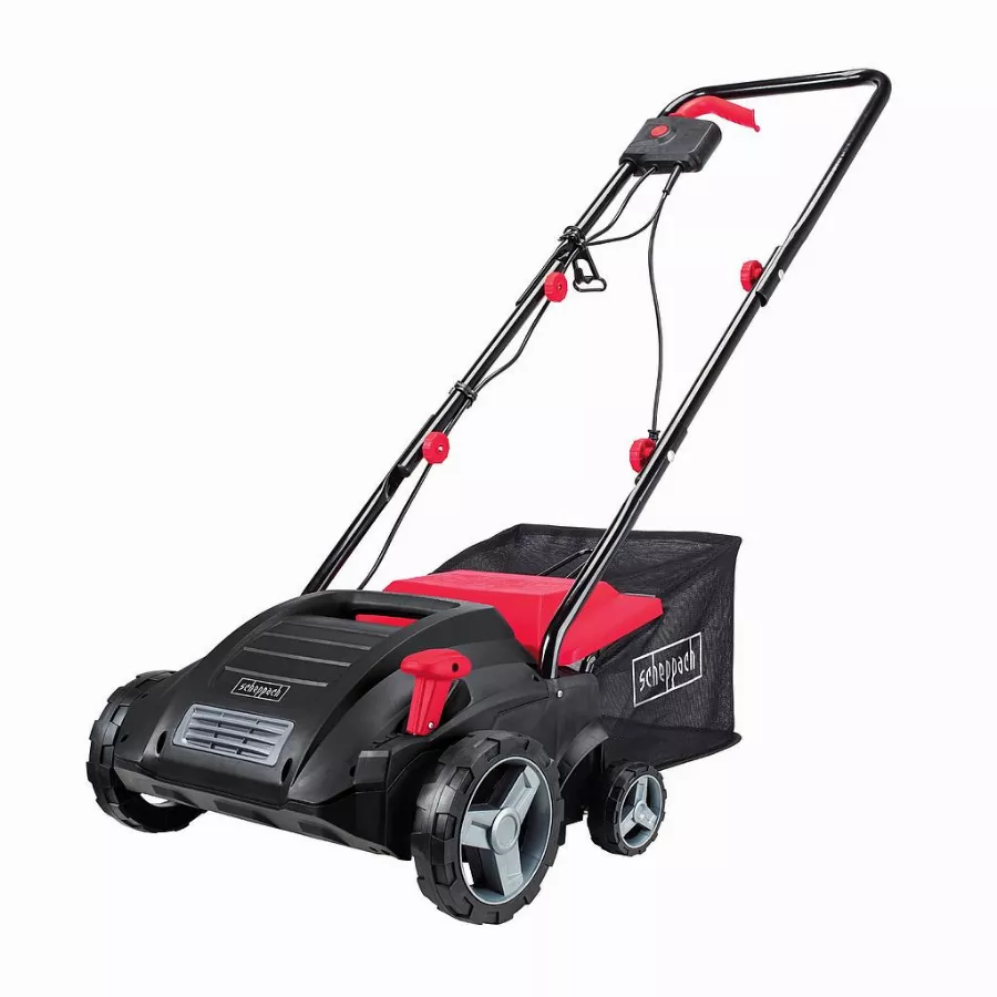 Scarificateur électrique SCHEPPACH 1500 W 32 cm - Bac de ramassage 30 L - SC32 - 5912006901