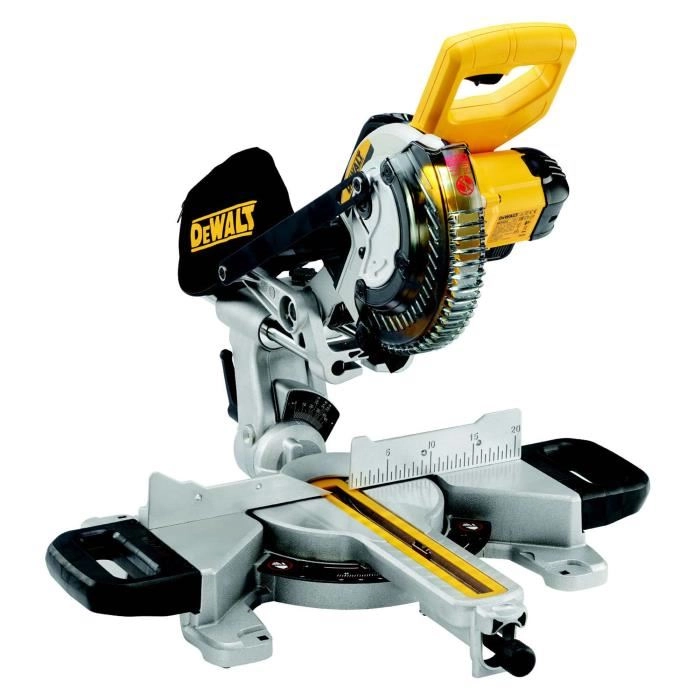 Scie à onglets DEWALT 184mm 18V XR - Sans batterie, ni chargeur - DCS365N 