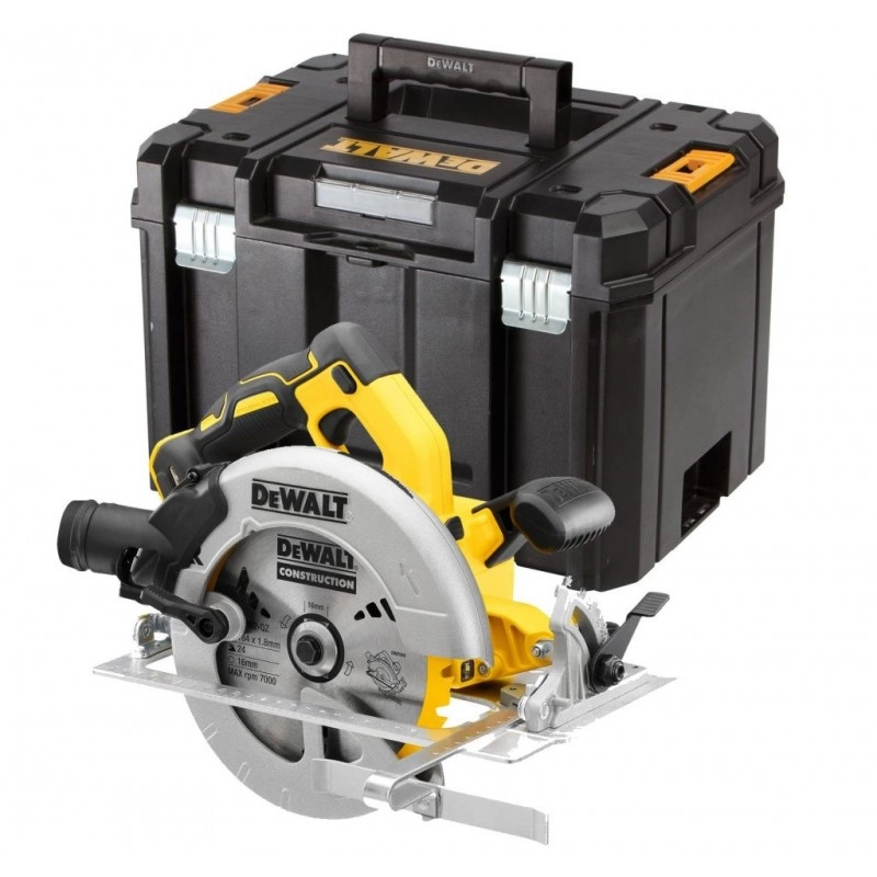 Scie circulaire métal XR 18V brushless 184 mm - DEWALT - sans batterie ni chargeur - coffret TSTAK - DCS570NT-XJ