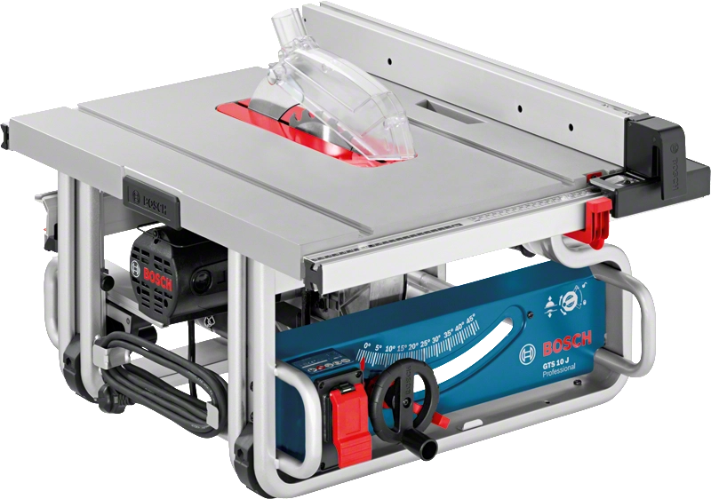 Scie circulaire sur table GTS 10 J - BOSCH - avec accessoires - 0601B30500