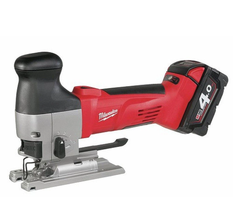 Scie sauteuse MILWAUKEE HD18 JSB-402C 18V 4.0Ah + 2 batteries 4.0Ah, chargeur, coffret, lames - 4933426660