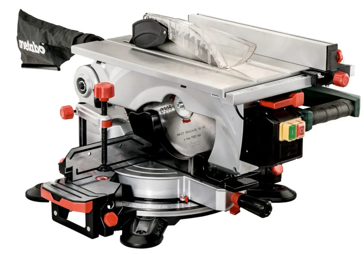 Scie à onglets/circulaire de table KGT 305 M 1600W Ø305 mm - METABO - 619004000