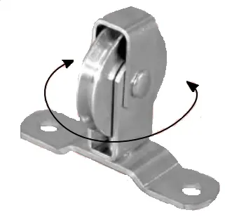 Poulie fixe et orientable MADICOB - 3917.10