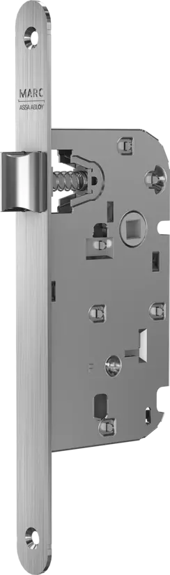 Serrure à larder 719 coffre 130mm MARQUES axe 40 bec de cane blanc réversible sans gâche - 1719140005