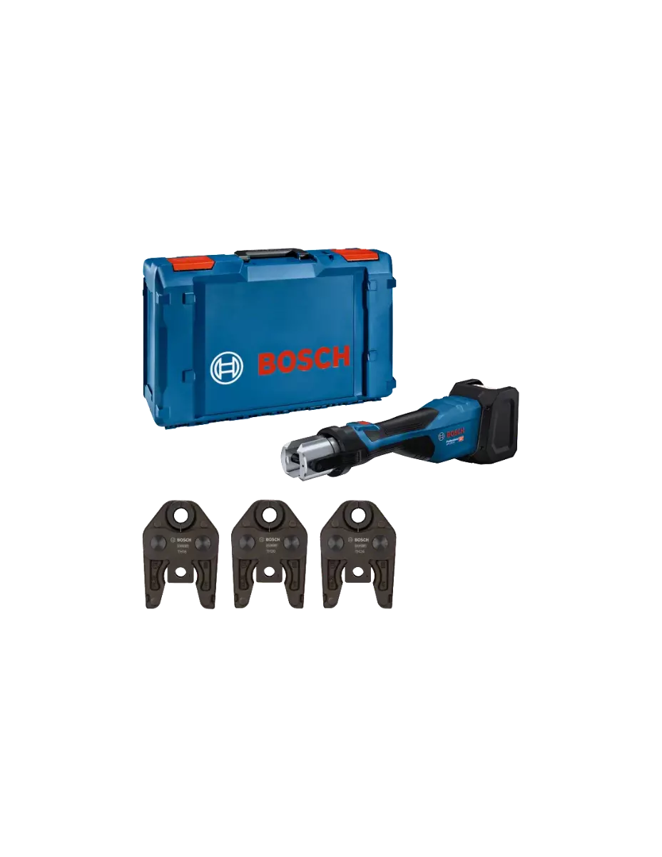 Sertisseuse sans fil GPT 18V-32 Professional + 3 Mâchoires type TH16/20/26 + XL-BOXX - BOSCH - 06019M2104