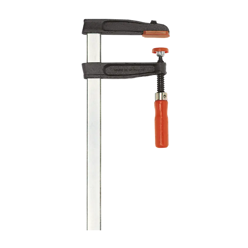 Presse à vis fonte et acier TGR - BESSEY - poignée bois - serrage 500 mm - saillie 120 mm - Rail 30x8 mm - TGR50S12