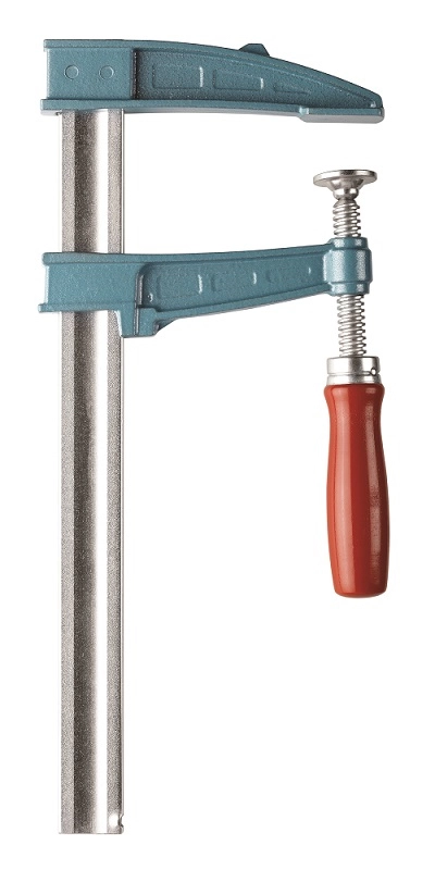 Presse à vis avec frein et manche bois serrage 50cm URKO tige 35x8mm saillie 120mm - 1514050