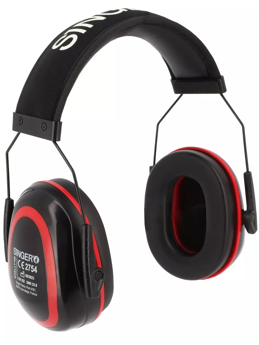 Serre-tête antibruit. Arceau avec moussede confort. SNR 25.8 dB - SINGER - ORT. SNR 25.8 DB Ref.