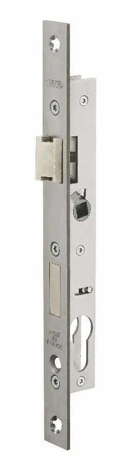 Boitier de serrure à cylindre profilé L21/A10.5/EA70 THIRARD réversible têtière INOX sans Interchangeabilité 1/2T - Rlx - 00014710