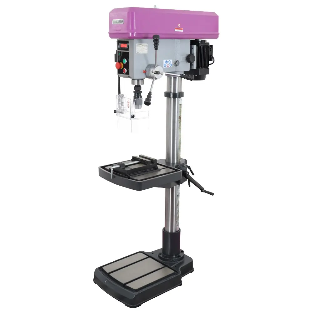 Perceuse sur colonne PRO 32 PC avec étau - SIDAMO - 20502089